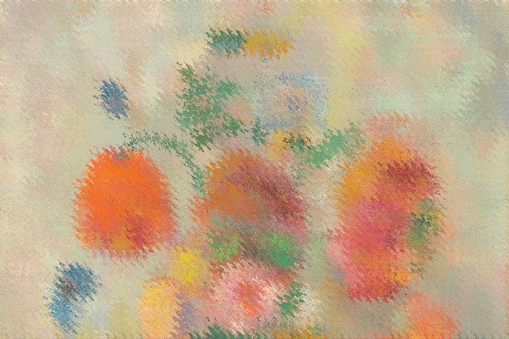 Colorful flowers painting design resource