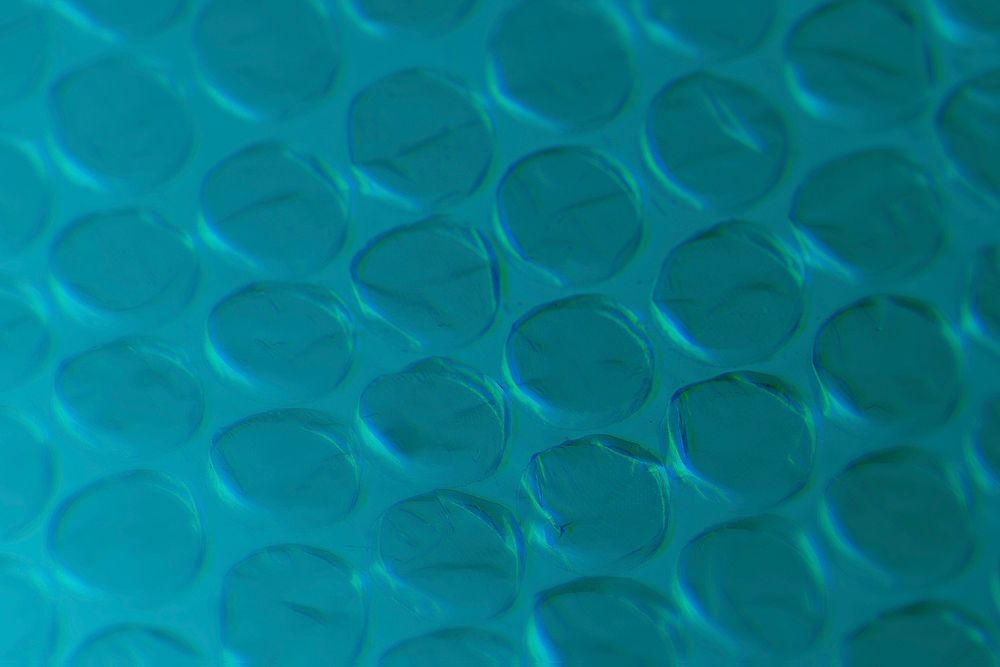 Plastic bubble wrap background