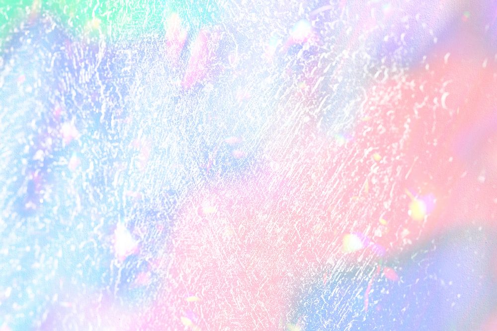 Holographic gradient background frozen water texture