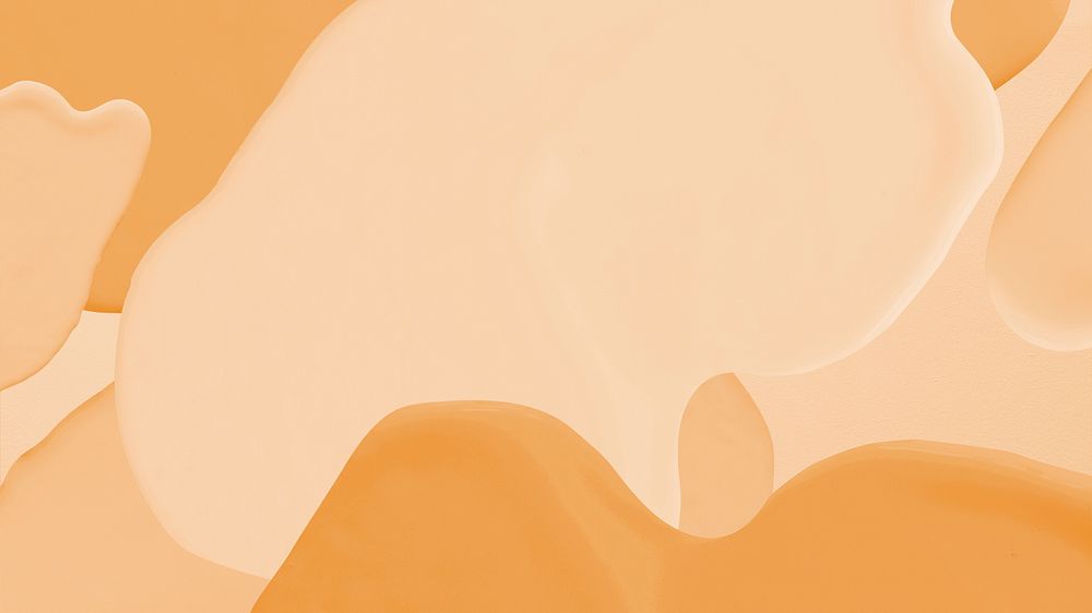 Pastel orange acrylic texture background minimal design