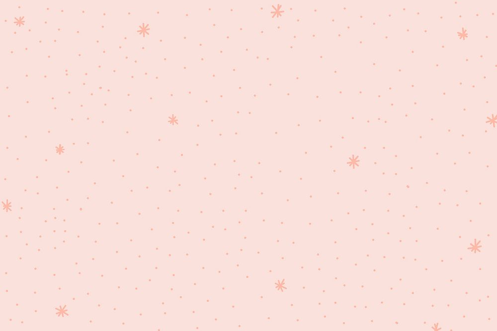 Minimal star pattern psd with peach background wallpaper 