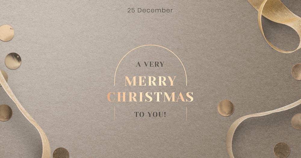 Vector Merry Christmas wish festive background