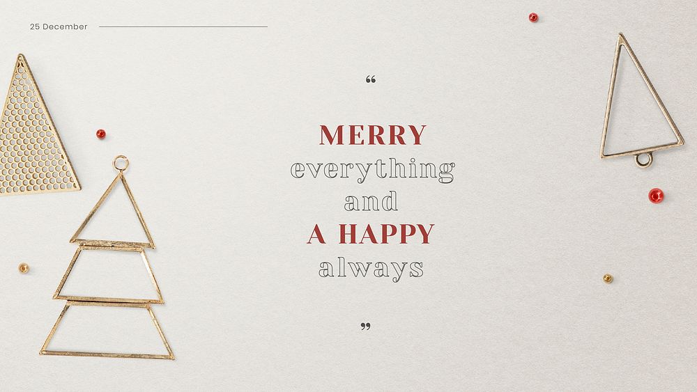 Christmas greeting vector festive background