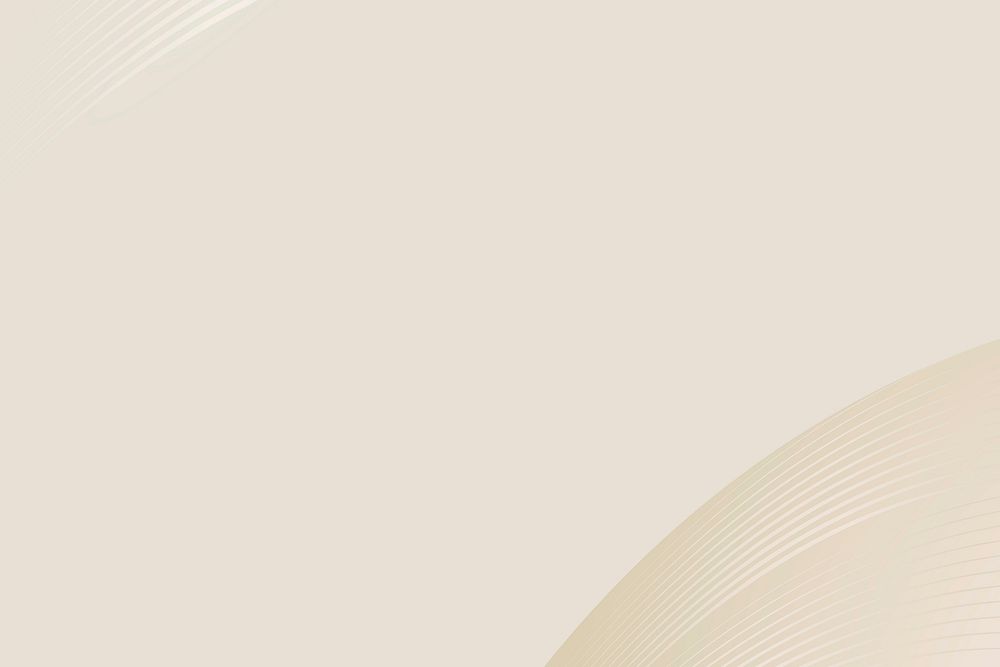 Beige curve abstract vector background