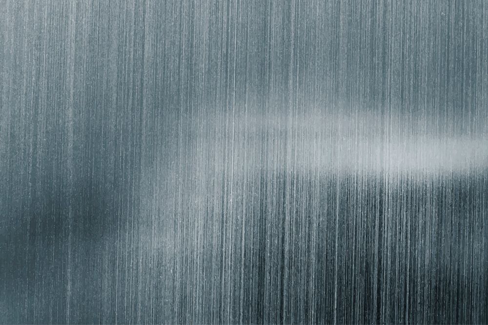 Metallic bluish silver paint textured background vector