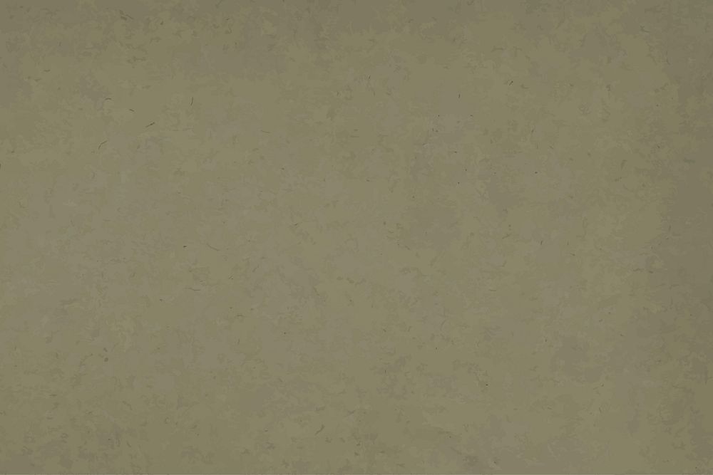 Plain greenish brown paper textured background vector