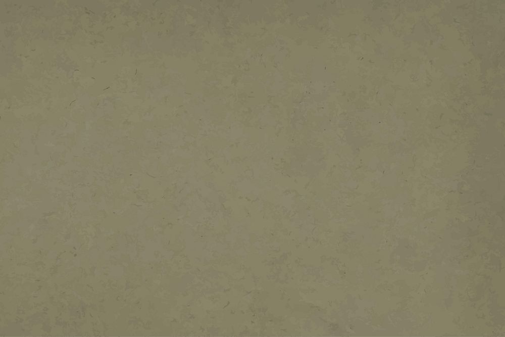 Plain greenish brown paper textured background vector