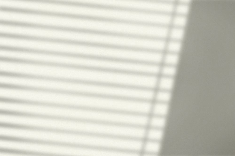 Background psd with window blinds shadow during golden hour