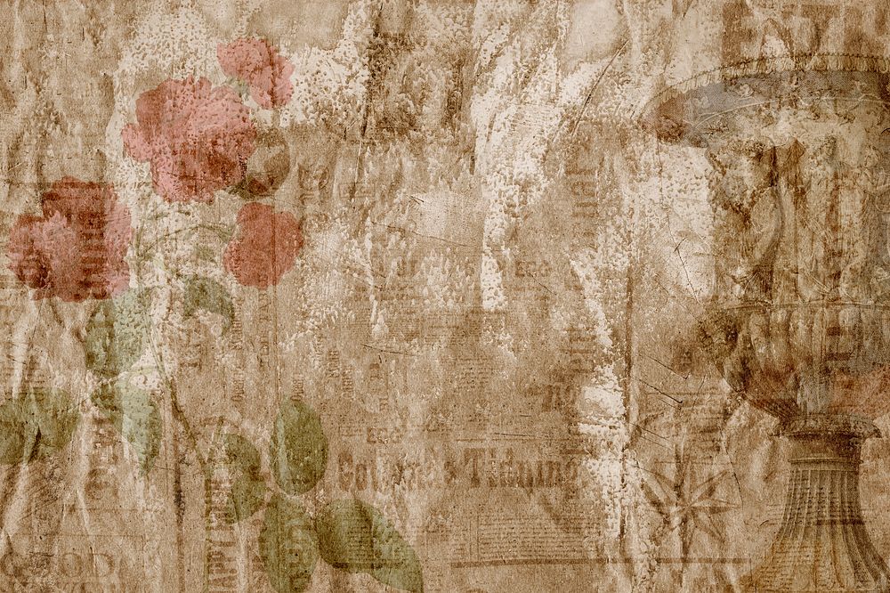 Vintage rose background