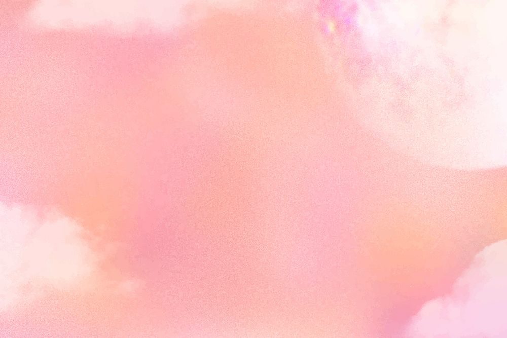 Pastel pink background, dreamy design vector