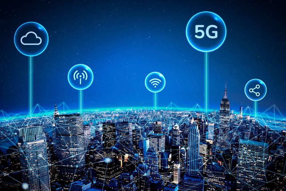 5G network, smart city technology