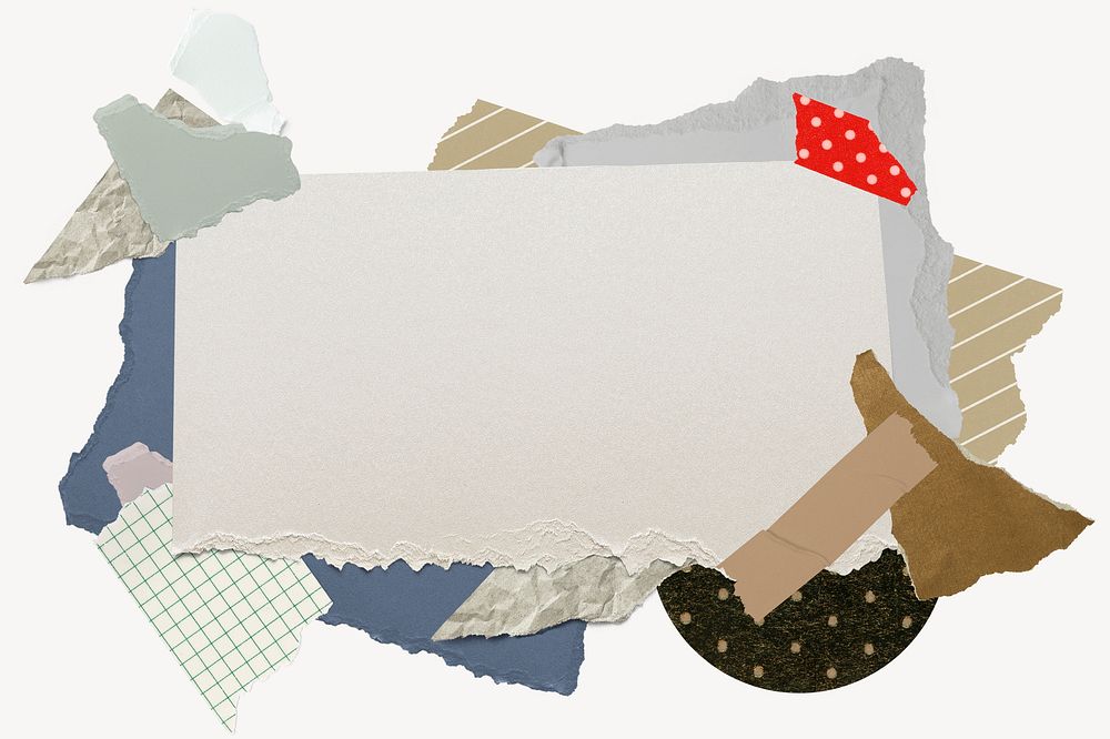 Aesthetic frame background, ripped paper | Free Photo - rawpixel