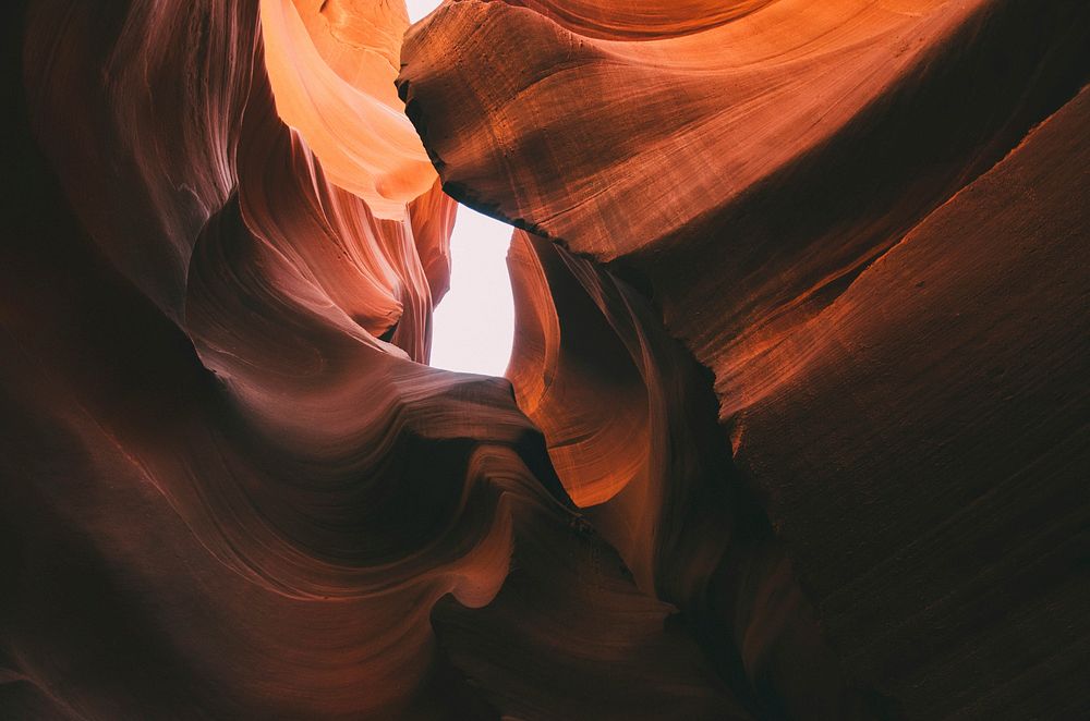 Lower Antelope Canyon, Page, United States. Original public domain image from Wikimedia Commons