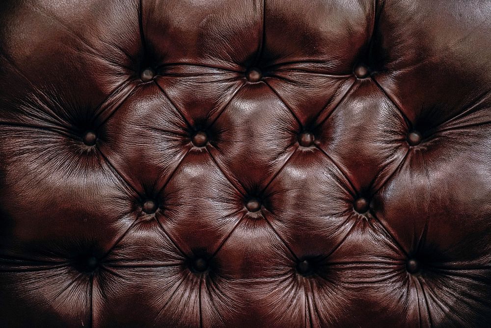 Leather furniture texture. Original public domain image from Wikimedia Commons