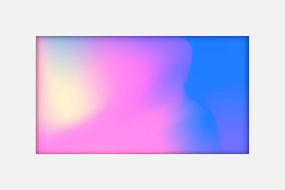 Pastel holographic pattern background vector