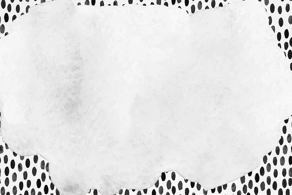 Abstract frame vector ink brush patterned background