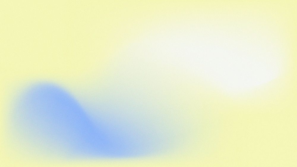 Blur yellow blue gradient abstract background design