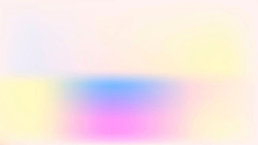 Pastel gradient blur vector background