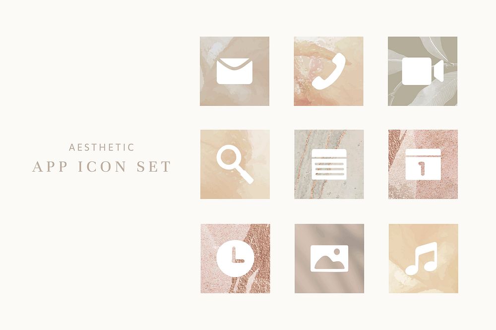 Beige Aesthetic App Icons Images  Free Photos, PNG Stickers, Wallpapers &  Backgrounds - rawpixel