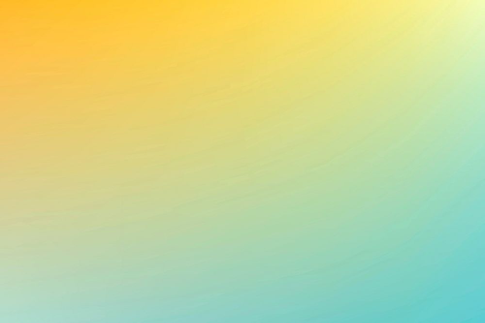 Bright summer gradient background vector in blue and yellow