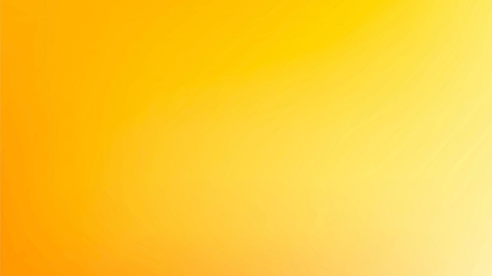 Beautiful summer gradient background vector in yellow