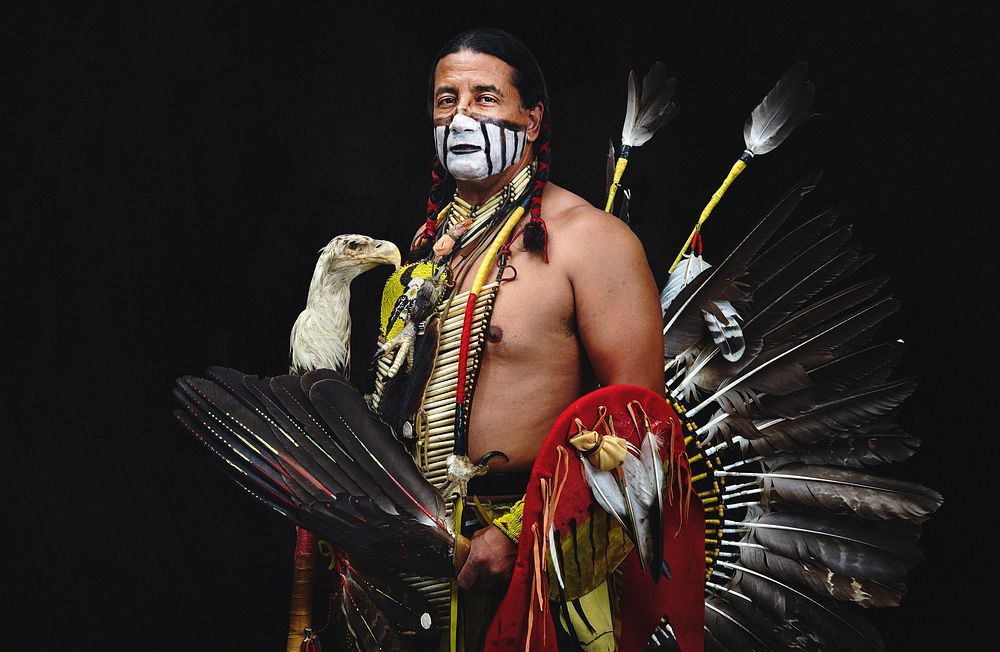 Samuel "Tamehorse" Gallegos, photographed in Pueblo, Colorado, at a gathering of North American Native People. Original…