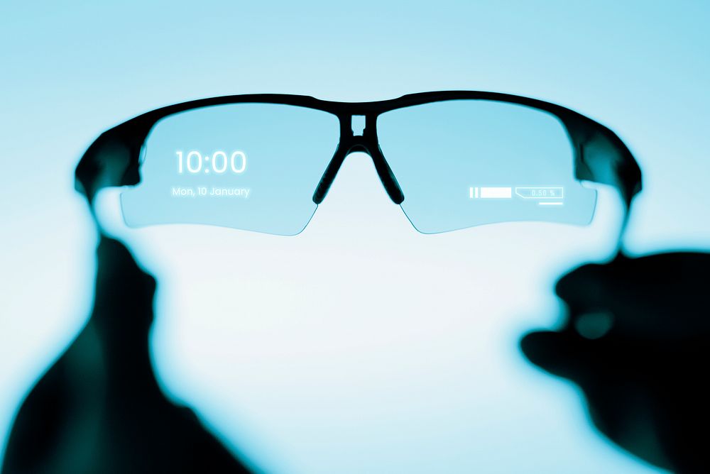 Smart glasses with interactive lenses, seeing the future