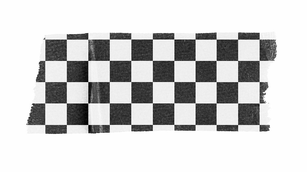 Black & white, washi tape, off white design