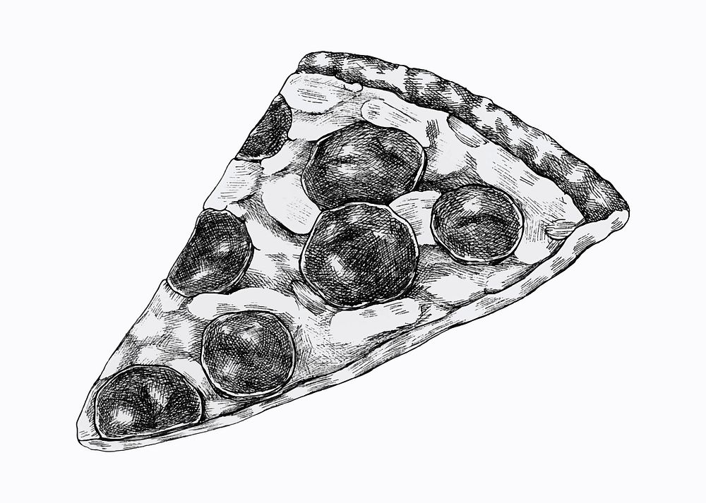 How To Draw A Pizza Slice – Step By Step Guide | Storiespub.com | Pizza  slice drawing, Pizza drawing, Pizza slice