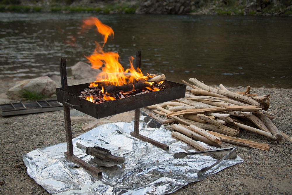 Campfire on the Middle Fork_ET5A6310Middle Fork of the Salmon River, Salmon-Challis National Forest. Forest Service photo by…