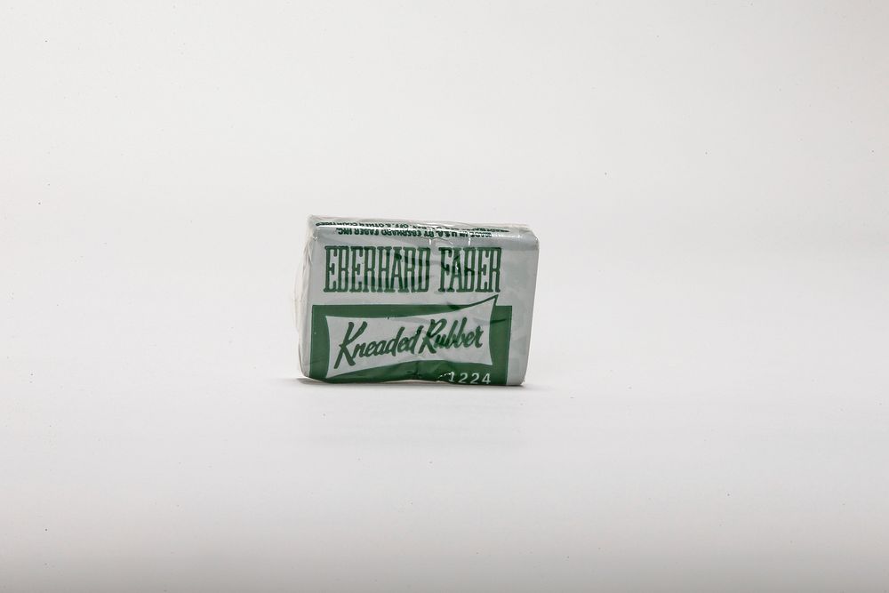 Eberhard Faber Kneaded Rubber eraser. Original public domain image from Flickr