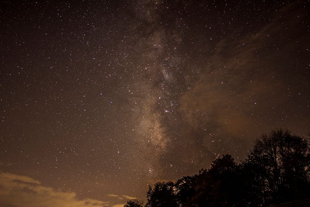 Milky Way Galaxy from Appalachian Highlands Science Learning Center Thom McManus, September 2018.