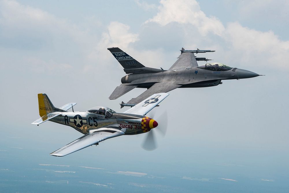 SCANG celebrates history with P-51 Mustang namesake, &ldquo;Swamp Fox&rdquo;.