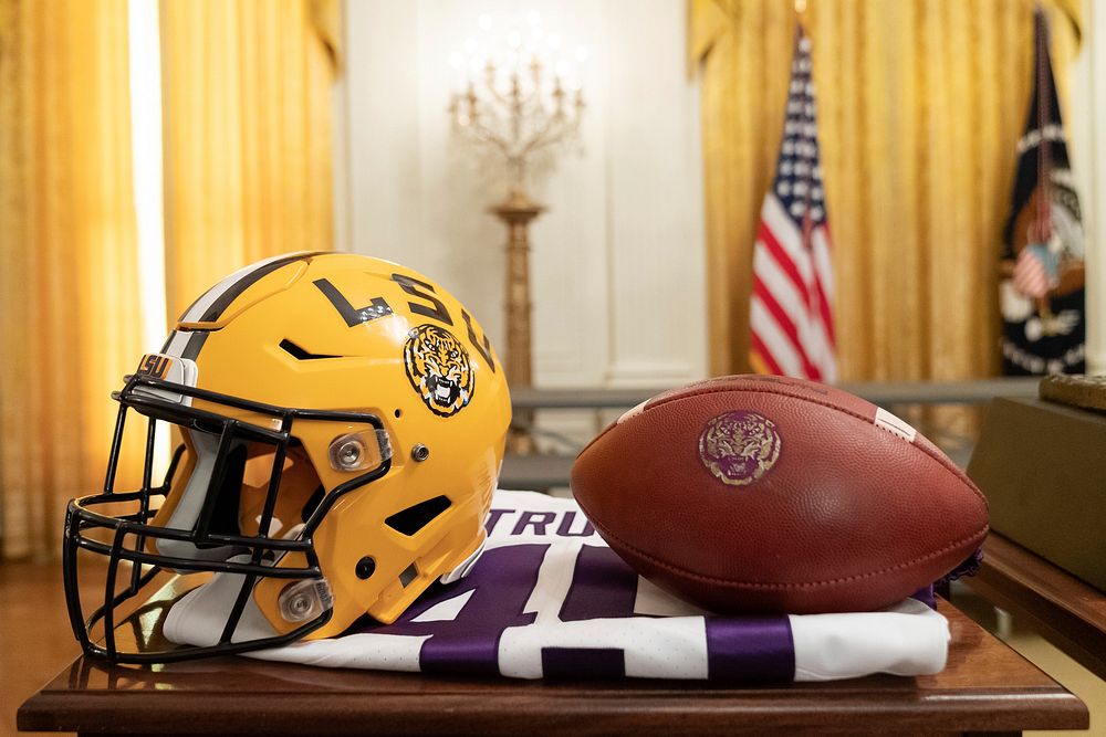LSU Football at the White House