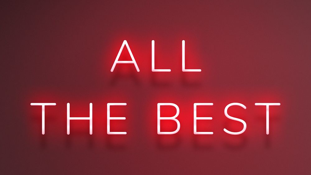 All best neon red text | Free Photo - rawpixel