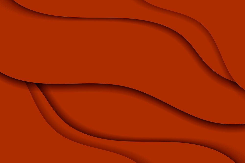 Vector abstract wavy patterned red background