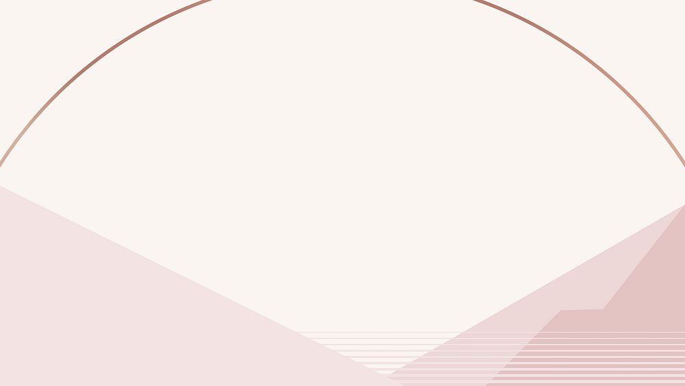 Nude pink mountain wallpaper vector