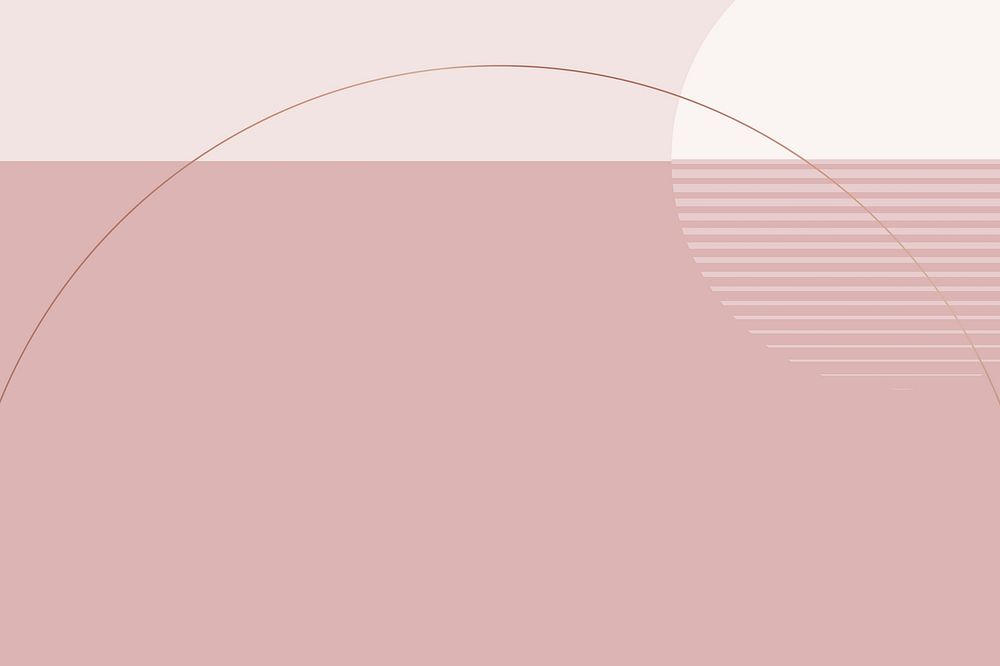Nude pink aesthetic background in geometric minimal style