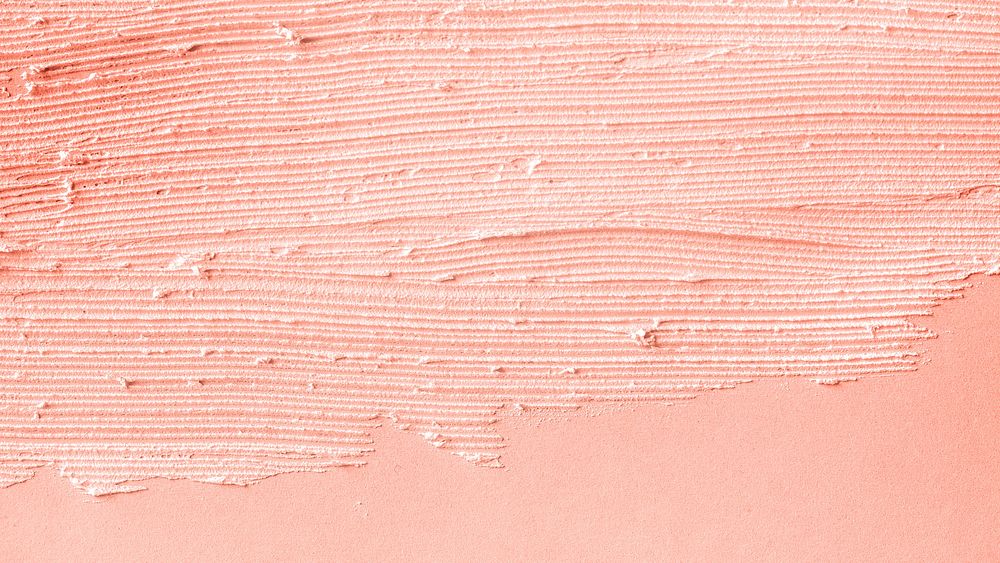 Peach paint texture background for social media banners