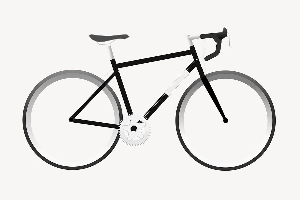 Bicycle, vehicle clipart, illustration. Free public domain CC0 image.