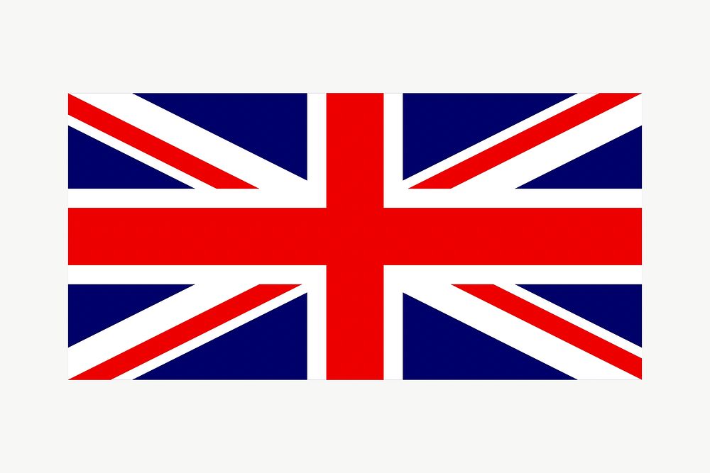 UK flag clipart, illustration vector. Free public domain CC0 image.