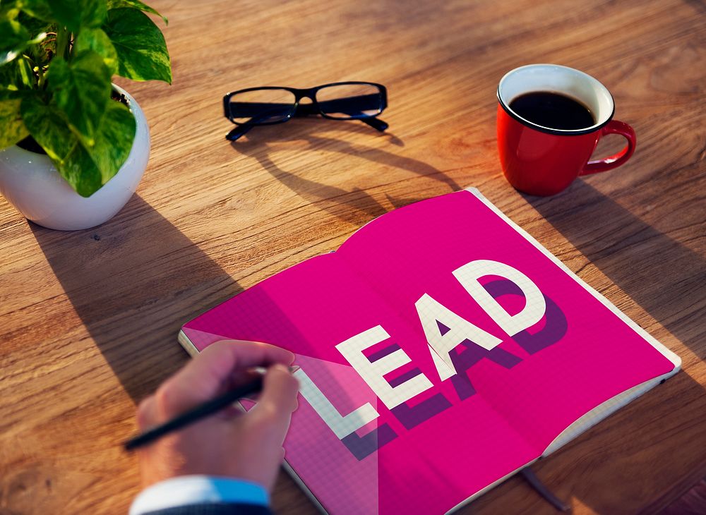Lead Leadership Marketing Planning Writing Concept