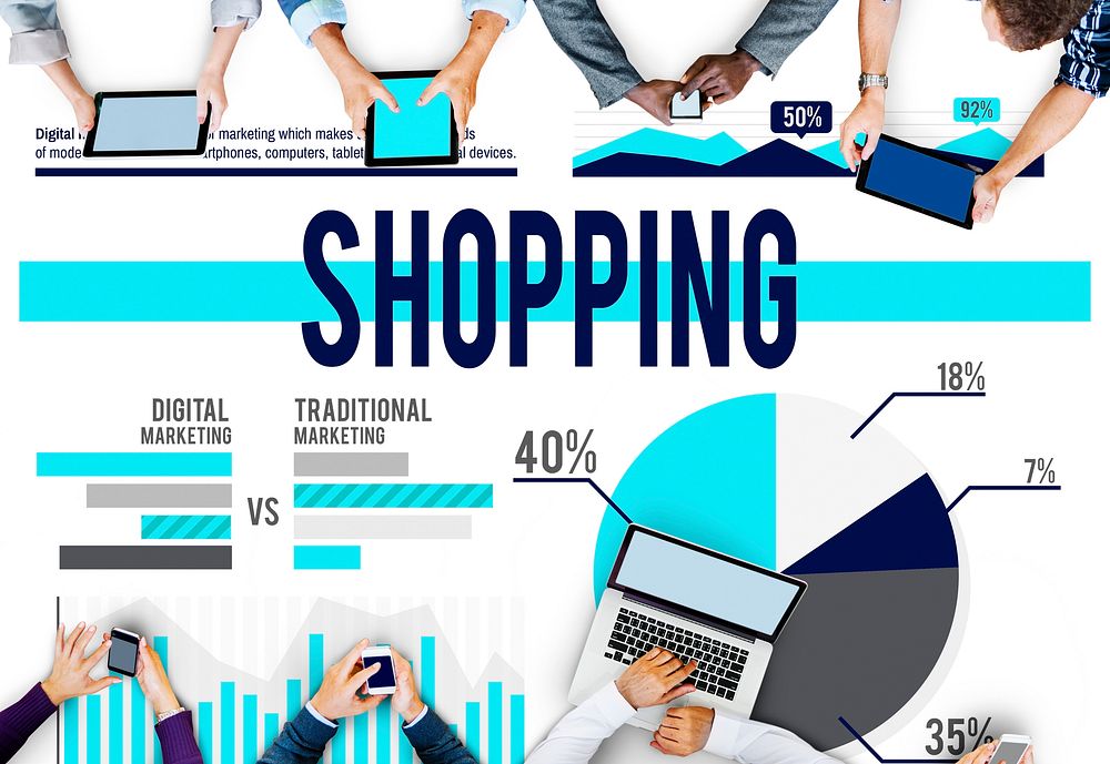 Shopping Buying Marketing Sale Business Concept
