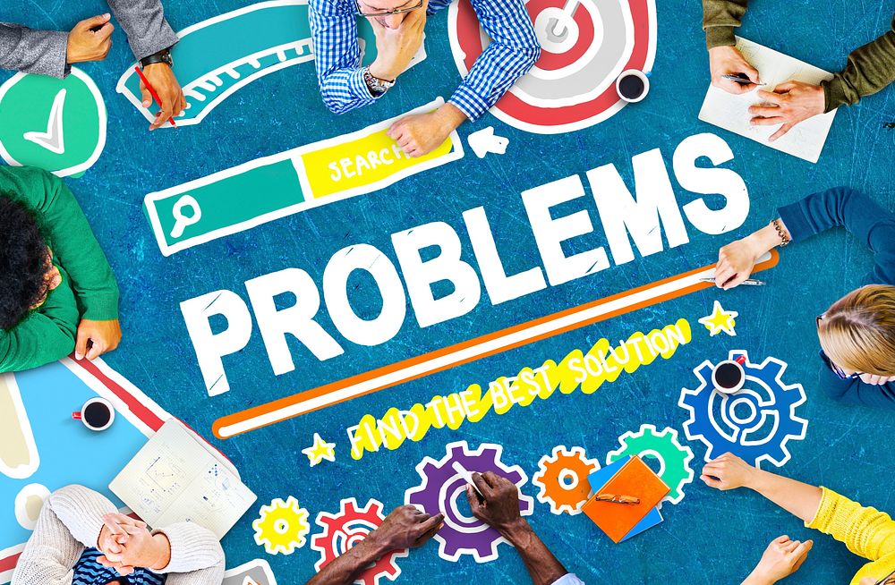 Problems Trouble Difficulty Failure Challenge Concept