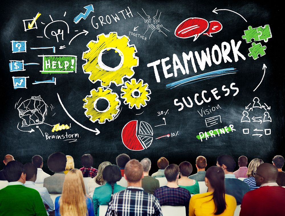 Teamwork Team Together Collaboration People Meeting Learning Concept