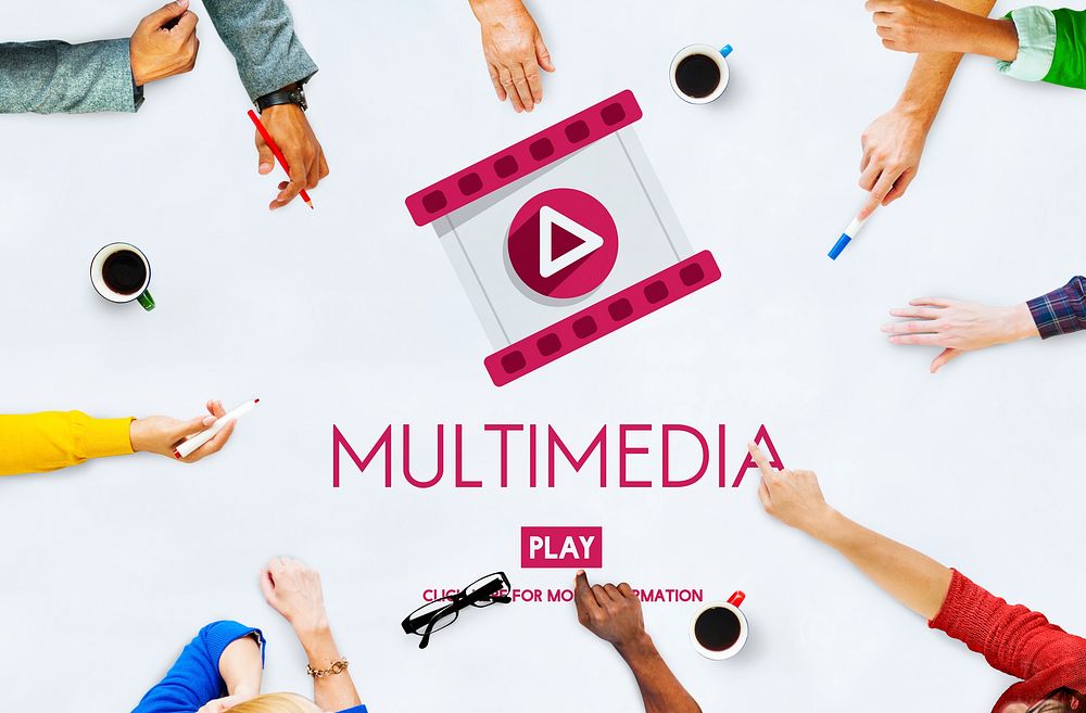 Multimedia Entertainment Media Digital Concept