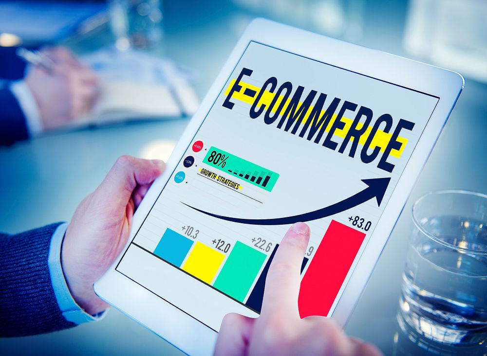 E-commerce Internet Global Marketing Purchasing Concept