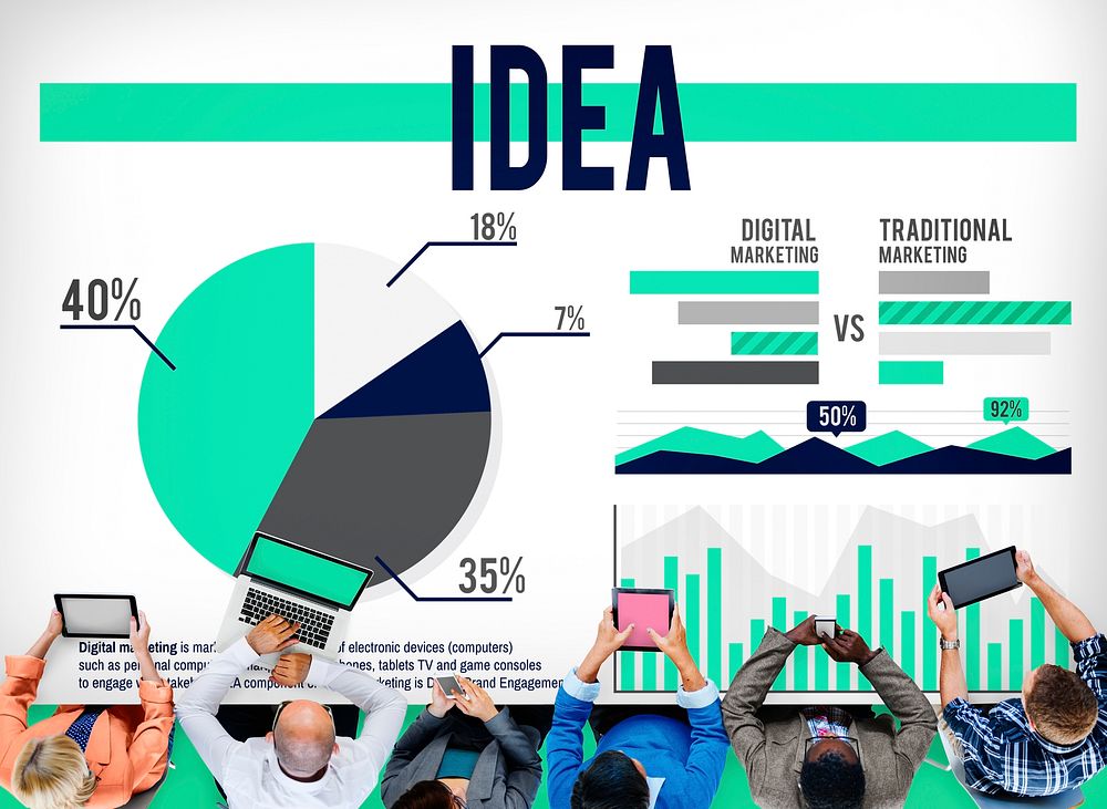 Idea Vision Innovation Strategy Marketing Concept