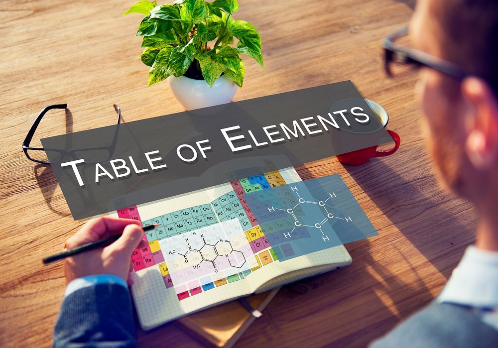 Chemical Bonding Experiment Research Science Table of Elements Concept