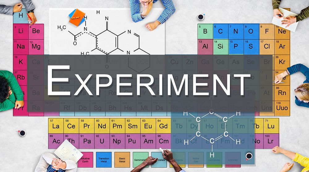 Chemical Bonding Experiment Research Science Table of Elements Concept